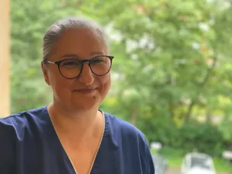 Ein Foto der Arzthelferin Nataliya